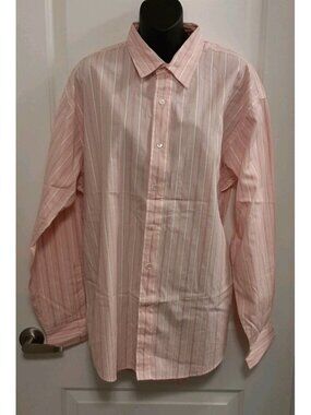 NOS Vintage Colours by Alexander Julian Button Down Men L Multicolor Striped